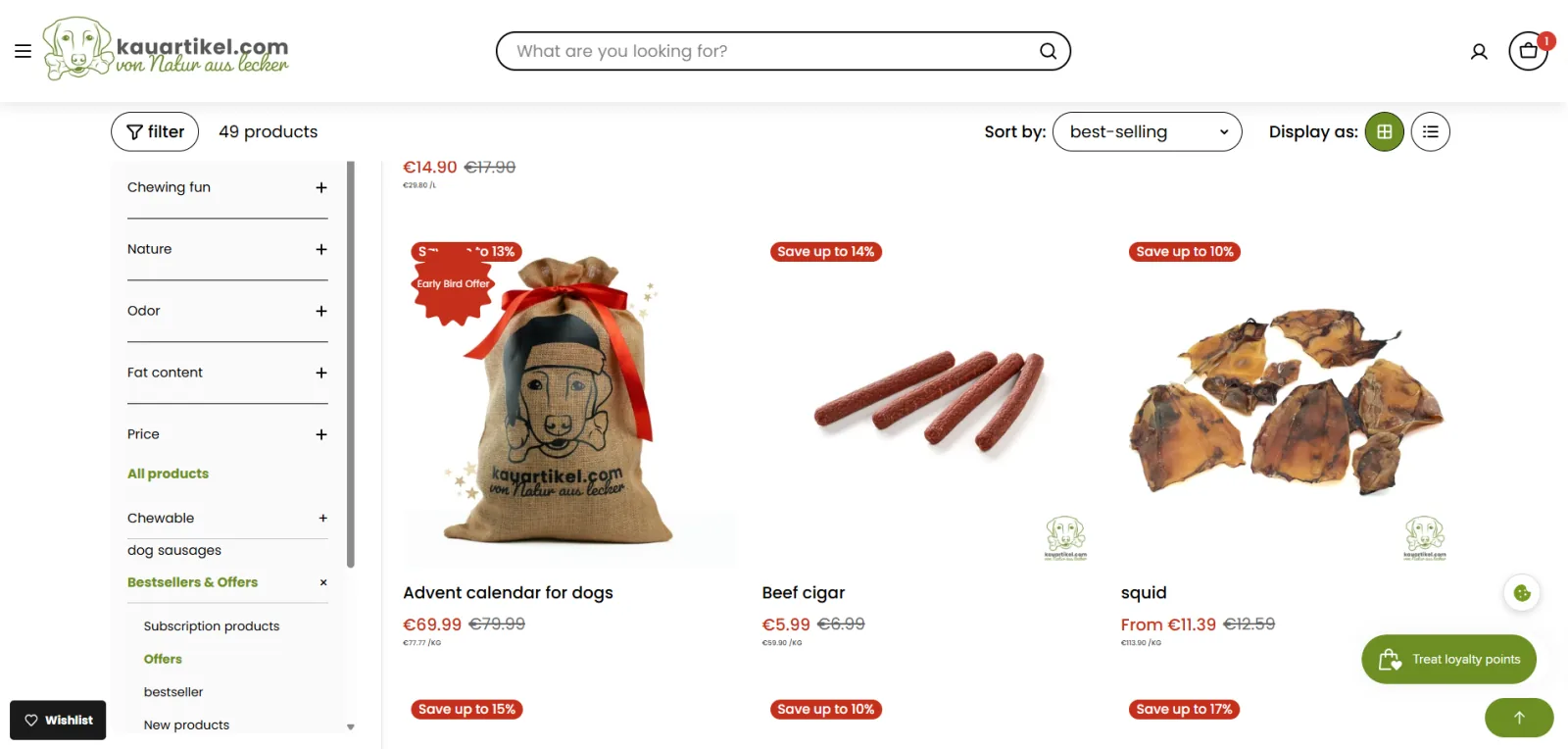 A red Early Bird label marks the advent calendar on its product image and on the deals collection.