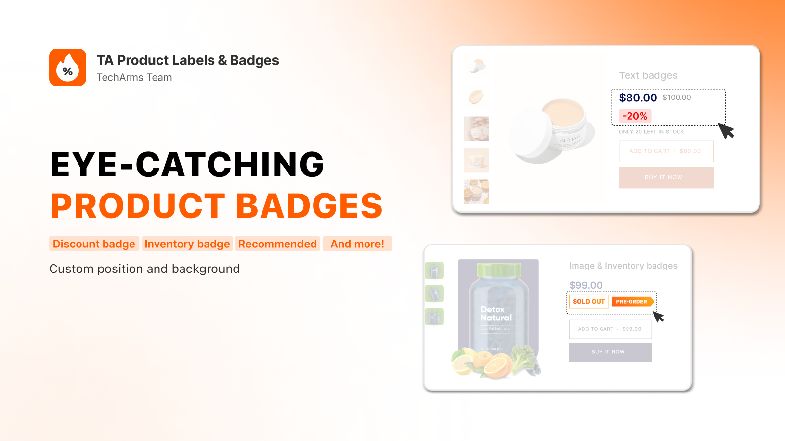 How to use product badges effectively