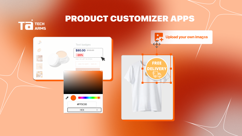 Shopify product customizer apps