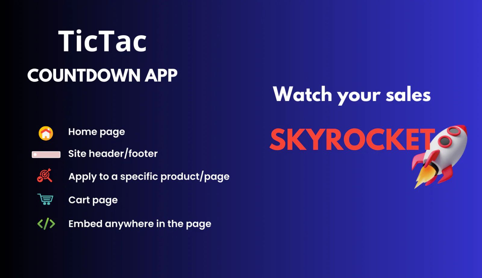 TicTac Countdown Timer Bar